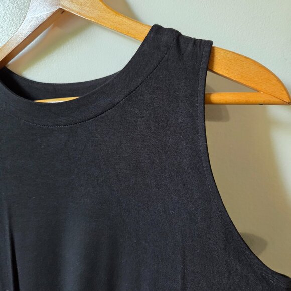 EUC J JILL BLACK BOATNECK LONG TANK TOP SIZE SMALL - Picture 5 of 12